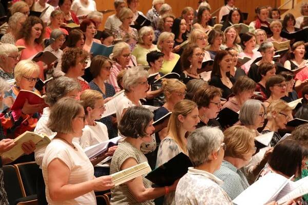 cOHRwürmer – ein Konzert zum Mitsingen in Bamberg, 21. Mai 2023 (Foto: Klaus Fleckenstein)