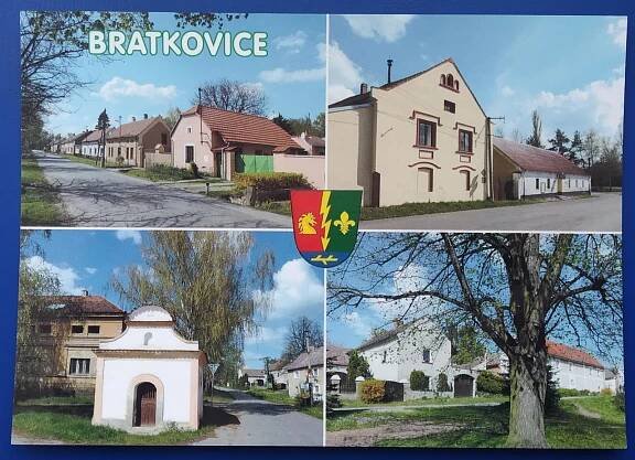 Bratkovice, Kladno  - Pohlednice místopis