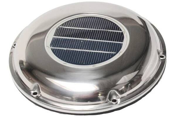 Solární ventilátor Carbest z nerezové oceli 215m