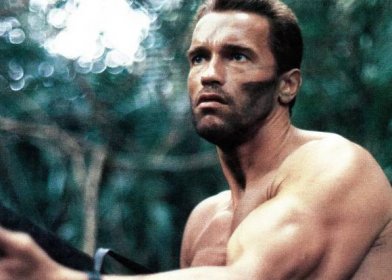 PREDATOR, Arnold Schwarzenegger, 1987, TM & Copyright © 20th Century Fox Film Corp./courtesy Everett Collection