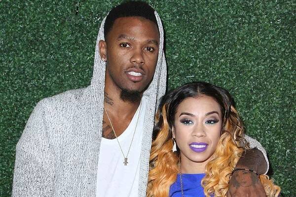 Keyshia Cole (R) and Daniel Gibson attend BET Docu-Series "Keyshia Cole: All In - Los Angeles Premiere 