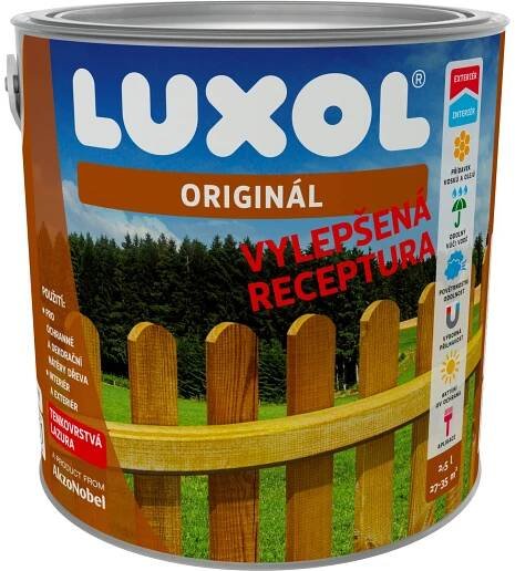 LUXOL Originál Tenkovrstvá lazura bezbarvá 2,5 l nakoupit u OBI