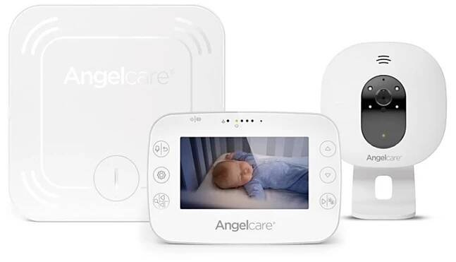 Angelcare - SADA Monitor dechu 16x16 cm + dětská video chůvička USB