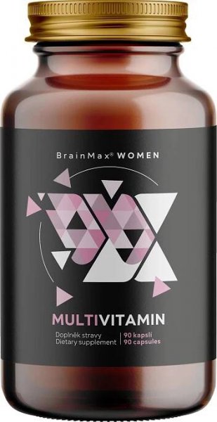 BrainMax Women Multivitamin, 90 rostlinných kapslí Hlavní obrázek