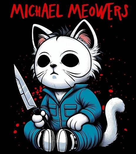 Obrázek produktu Pánské tričko Michael Meowers Kočka