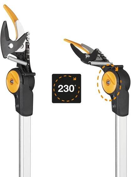 Fiskars Teleskopické záhradné univerzálne nožnice PowerGrear X UPX86