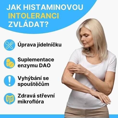 Histaminová intolerance: Příčiny, příznaky a možnosti řešení