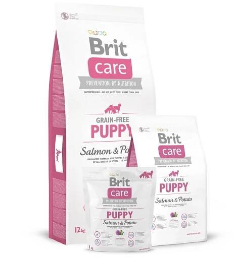 Brit Care Grain-free Puppy Salmon & Potato 2 x 12 kg od 2 199 Kč - Heureka.cz
