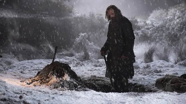 Rory McCann jako Sandor Clegane v seriálu Hra o trůny