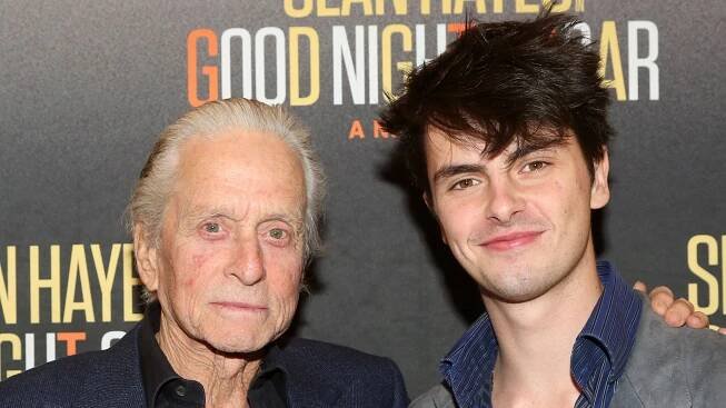 Michael Douglas and Catherine Zeta-Jones' son Dylan makes solo NYC red carpet outing — in repeat outfit