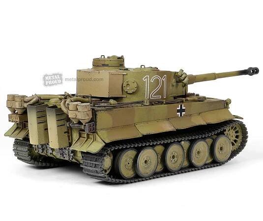 Německý těžký tank Sd.Kfz.181 PzKpfw VI Tiger 121th Batallion Tunisko 1943 | Modelsnavigator.com