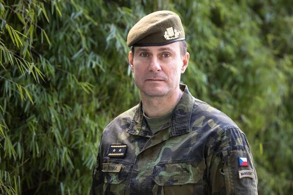 Náčelník Generálního štábu AČR Karel Řehka na konferenci Naše bezpečnost není samozřejmost (20. 6.)