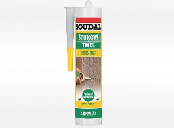 SOUDAL Tmel štukový bílá 280 ml