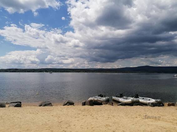 Přívoz přes Lipno = Dolní Vltavice – Kyselov