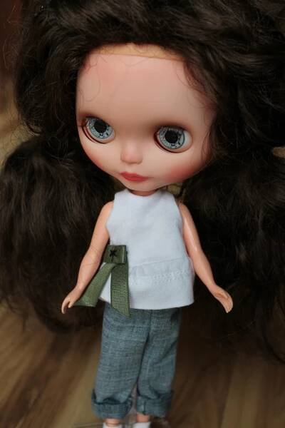 Custom Blythe Doll #13: Dori ❤ AdorablyMini Custom Blythe Doll Artist