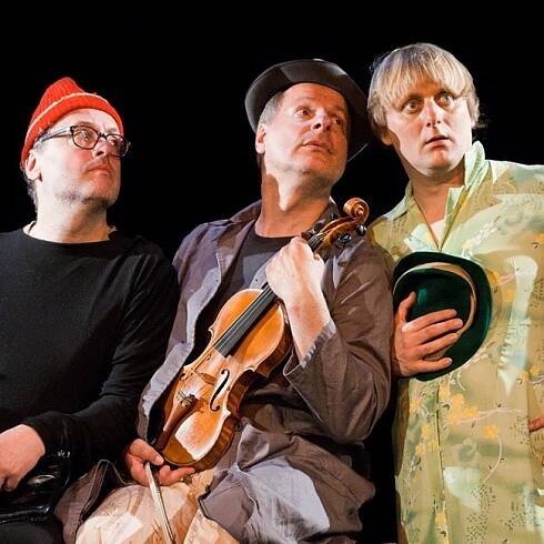 Milostný trojúhelník - Martin Zbrožek, Josef Polášek a Lukáš Pavlásek - herecké improvizační trio