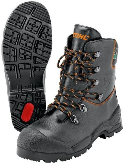 Stihl Function Kožené kotníkové černé