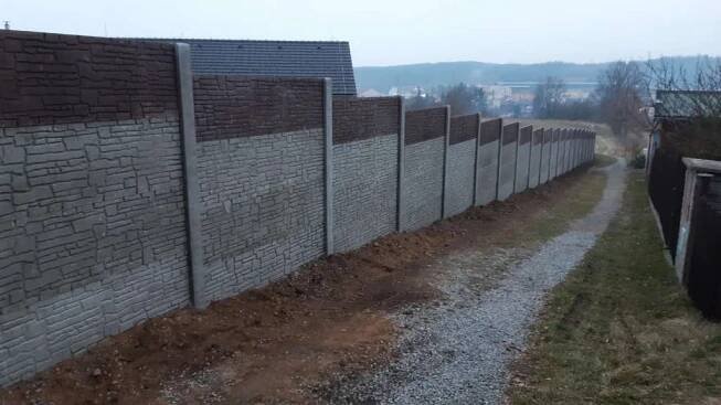 Plné ploty | Ploty, realizace plotů, betonové ploty, pletiva Ústí nad Labem, Teplice, Děčín, Litoměřice, Most, Litvínov
