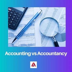 Účetnictví vs účetnictví: Rozdíl a srovnání