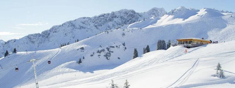 Lyžařský areál Hahnenkamm v Reutte