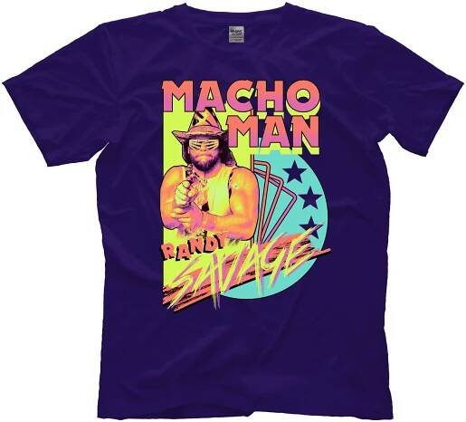 Officially Licensed Macho Man Randy Savage T-shirts, Apparel