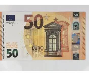 50 EURO bankovky pro zábavu a učení soubor 100ks+DÁREK