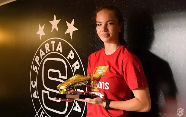 Nejlepší střelkyně ligy – Andrea Stašková | sparta.cz