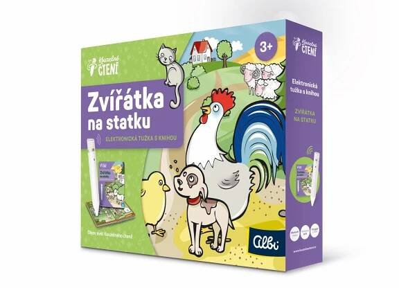 Albi Kouzelné čtení Albi tužka 2.0 + Zvířátka na statku CZ