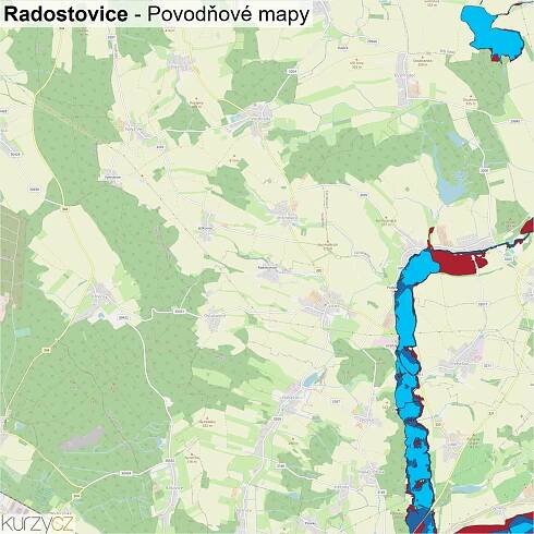 Radostovice - mapy | Kurzy.cz
