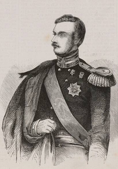 Grafik: König Georg V. von Hannover