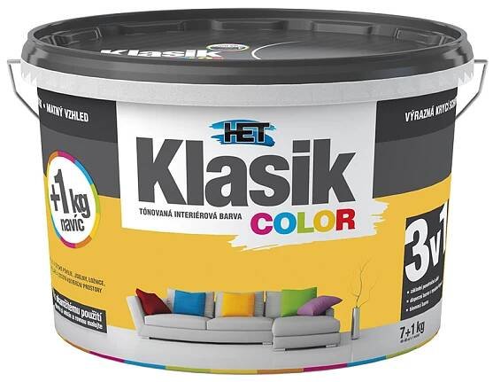 HET Klasik Color 7+1 kg 0628 žlutá pampelišková od 417 Kč