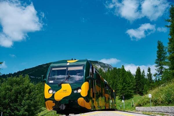 Ozubnicová dráha Schneebergbahn - Horské lanovky a železnice