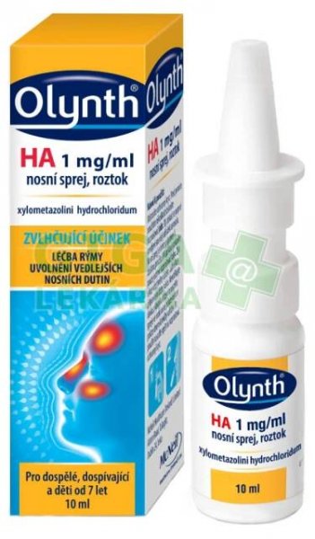 Olynth HA 1mg/ml nosní sprej 10ml - GigaLékárna.cz