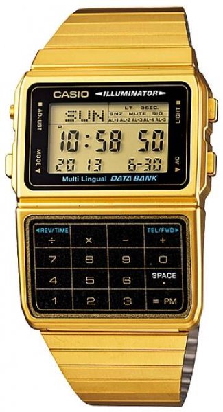 Casio Hodinky DBC-611G-1DF s kalkulačkou