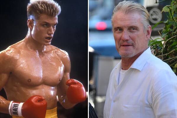 Dolph was Rocky's Soviet enemy Ivan Drago and still looks fit today