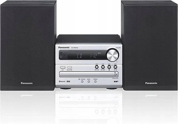 Věž Panasonic SC-PM254EG-S 20W FM DAB+ BT USB CD
