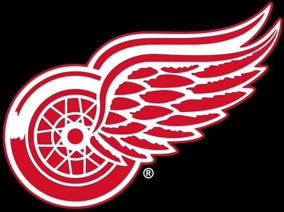 Detroit Red Wings Wheel Emblem Wallpaper