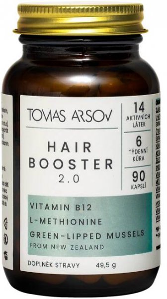 Tomas Arsov - Hair Booster 2.0, doplněk stravy, 90 kapslí | Rossmann.cz 
