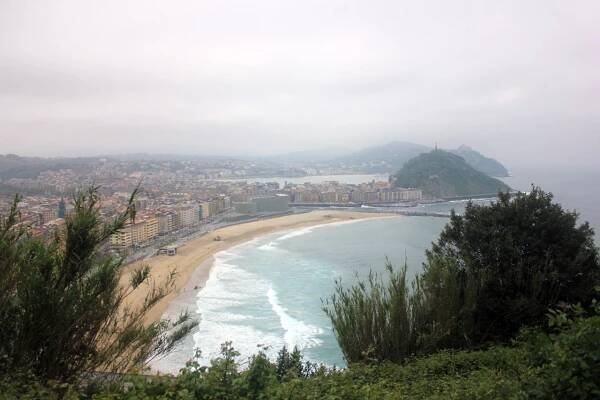 Ian Ord - San Sebastian - city view