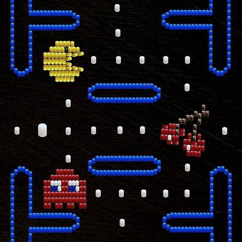 Bitwork Beadwork Pac-Man, 2019