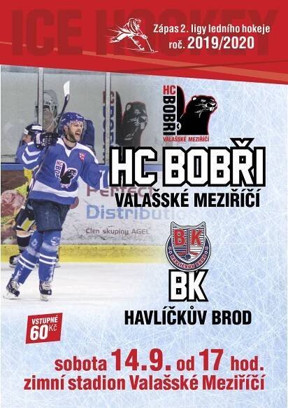 Repríza semifinále. Ve druhém kole přijede Havlíčkův Brod HC Bobři Valašské Meziříčí