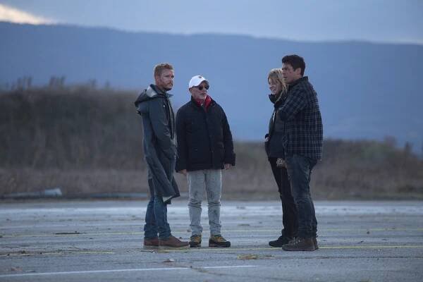 Ryan Kwanten, Rob Cohen, Maggie Grace, Toby Kebbell - V oku hurikánu - Z natáčení