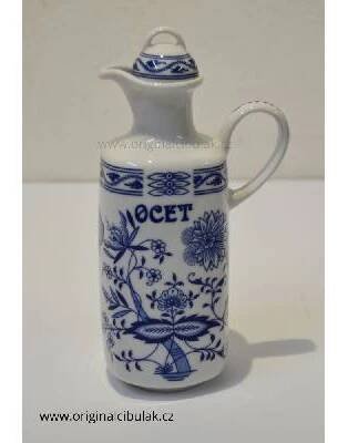 lahev na ocet cibulák Henriette henrieta Saphyr Thun 1 ks cibulákový porcelán Nová Role