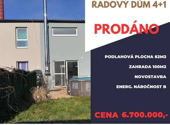 Řadový dům 4+1  - hlavní fotka