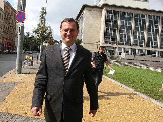 Premiér Petr Nečas navštívil Brno.