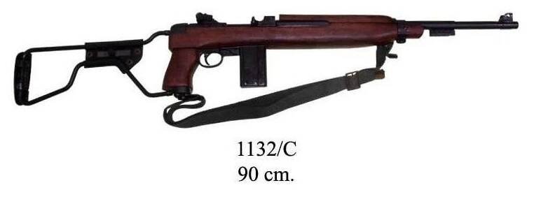 Karabina M1 USA 1944 sklopná pažba