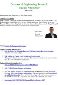 Kostenloses Engineering Research Newsletter Example Throughout Research Grant Proposal Template