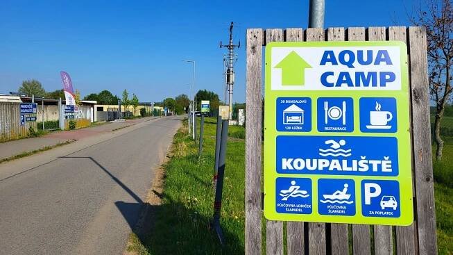 Fotografie - AUTO-AQUA-CYCLOCAMP OSTROŽSKÁ NOVÁ VES Kemp, Nádražní 948, Ostrožská Nová Ves, Česko - 29.04.2025