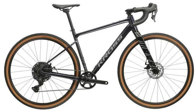 Gravelové kolo Kross Esker 2.0 rám 18 palců kolo 28" hnědé