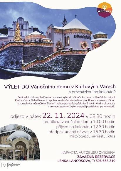 Vánoční dům v Karlových Varech - kckrizovatka.cz
